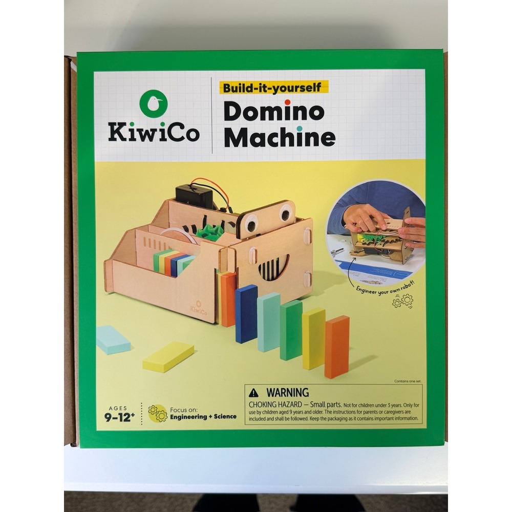 KiwiCo Domino Machine‎ STEM Kit Kids 9-12 Engineering Toy NWT